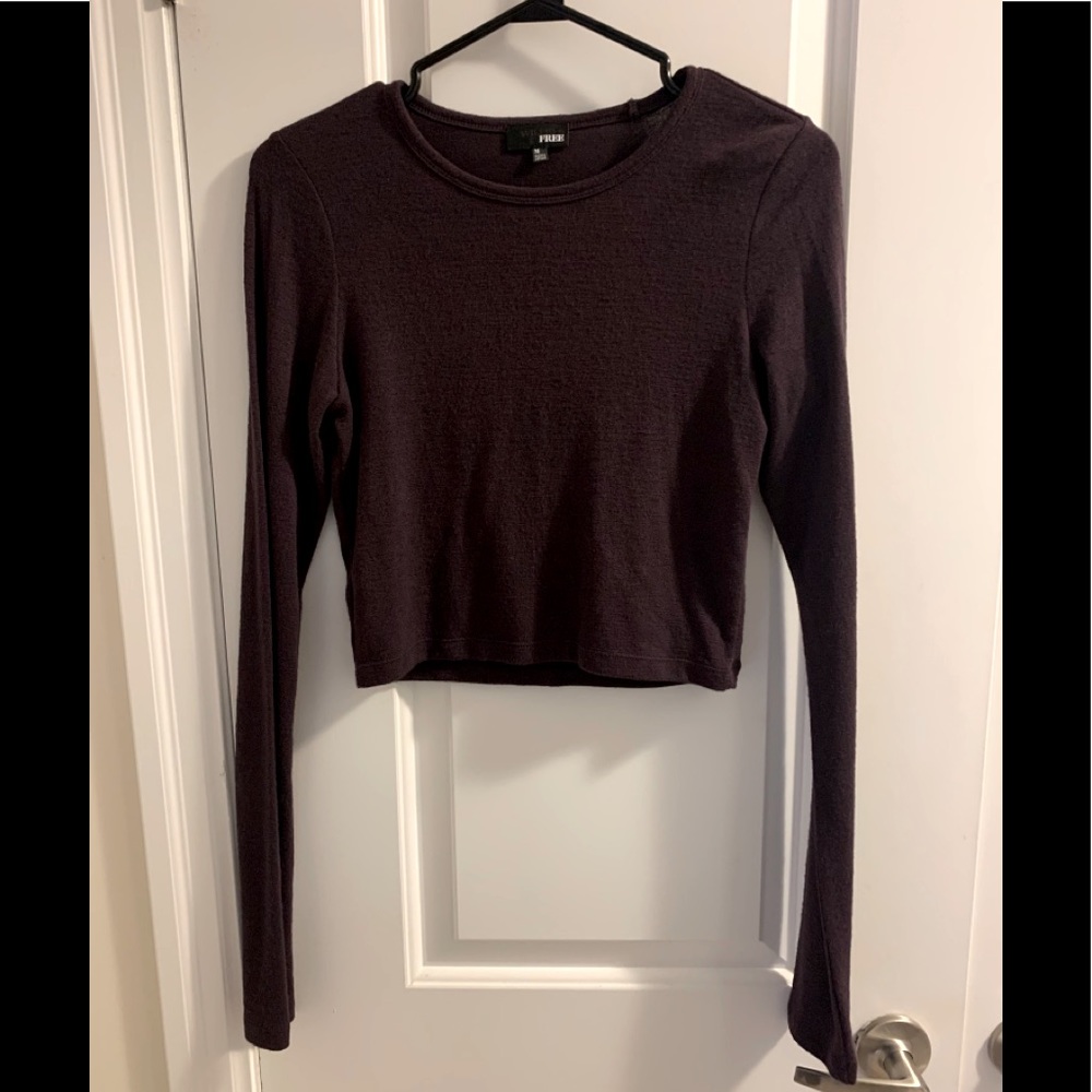 Wilfred cropped long sleeve shirt!